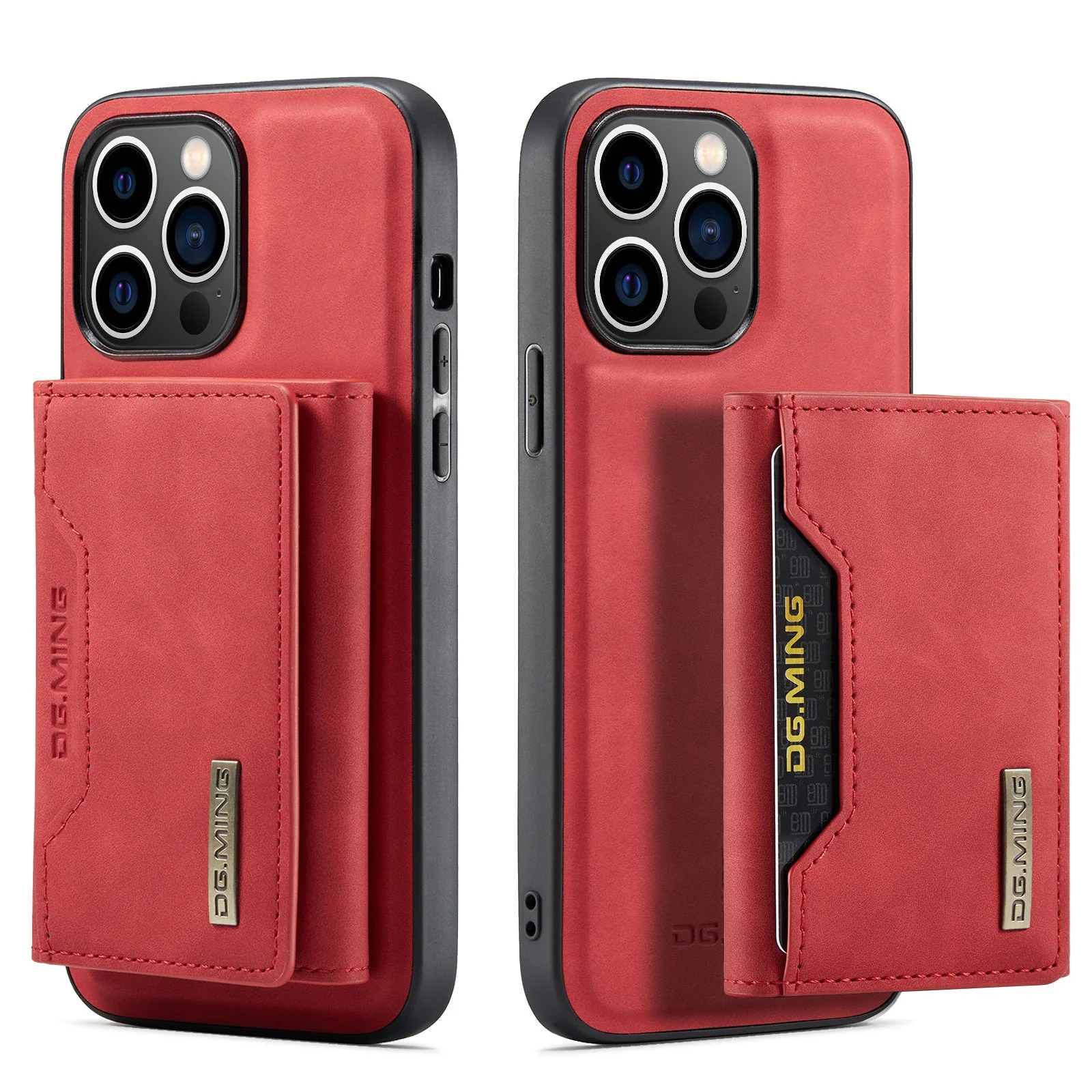iPhone Series | Card Holder Folding Leather Case - Image 12