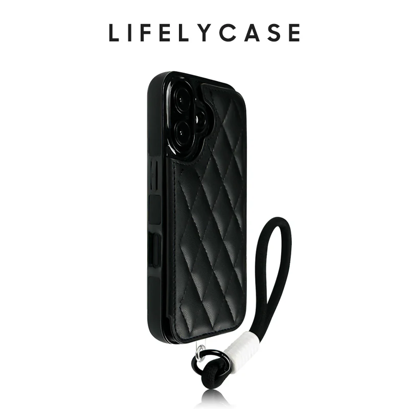 iPhone Lanyard Series | Card Holder Design Leather Phone Case - Image 9