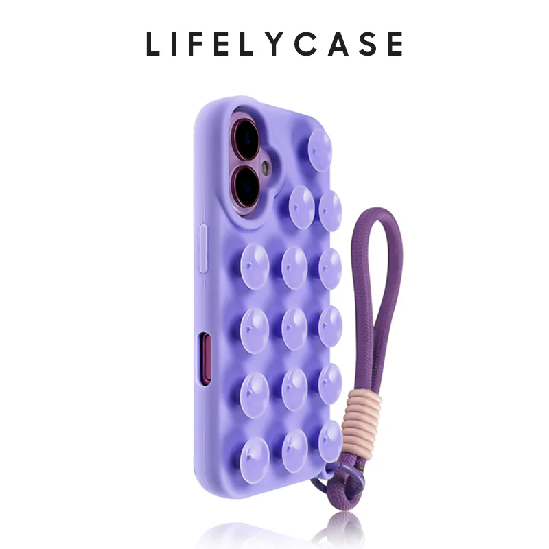 iPhone Lanyard Series | Creative Suction Cup Design Phone Case - Image 5