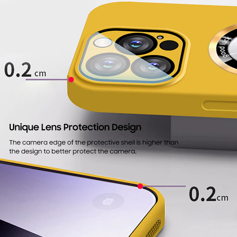 iPhone MagSafe Series | Slim Matte Cutout Logo Phone Case - Image 5