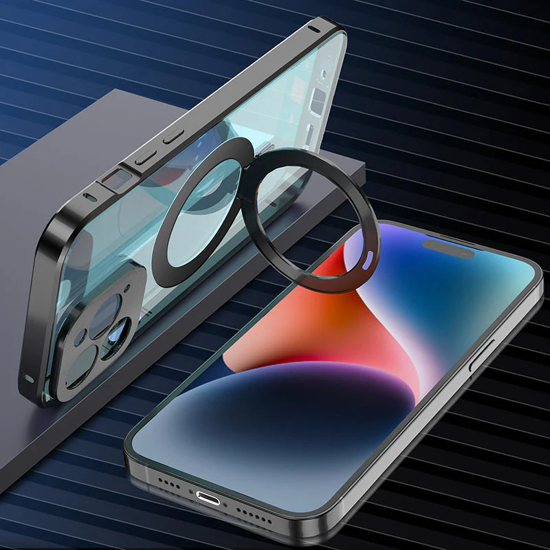 iPhone MagSafe Series | Double-Sided Magsafe Folding Stand Phone Case - Image 9