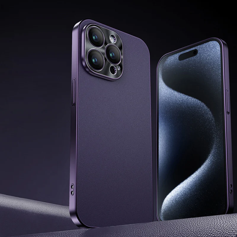 iPhone Series | Skin-Feel Leather Phone Case - Image 6