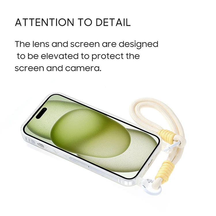 iPhone Lanyard Series | Cartoon Design Card Holder Phone Case - Image 5