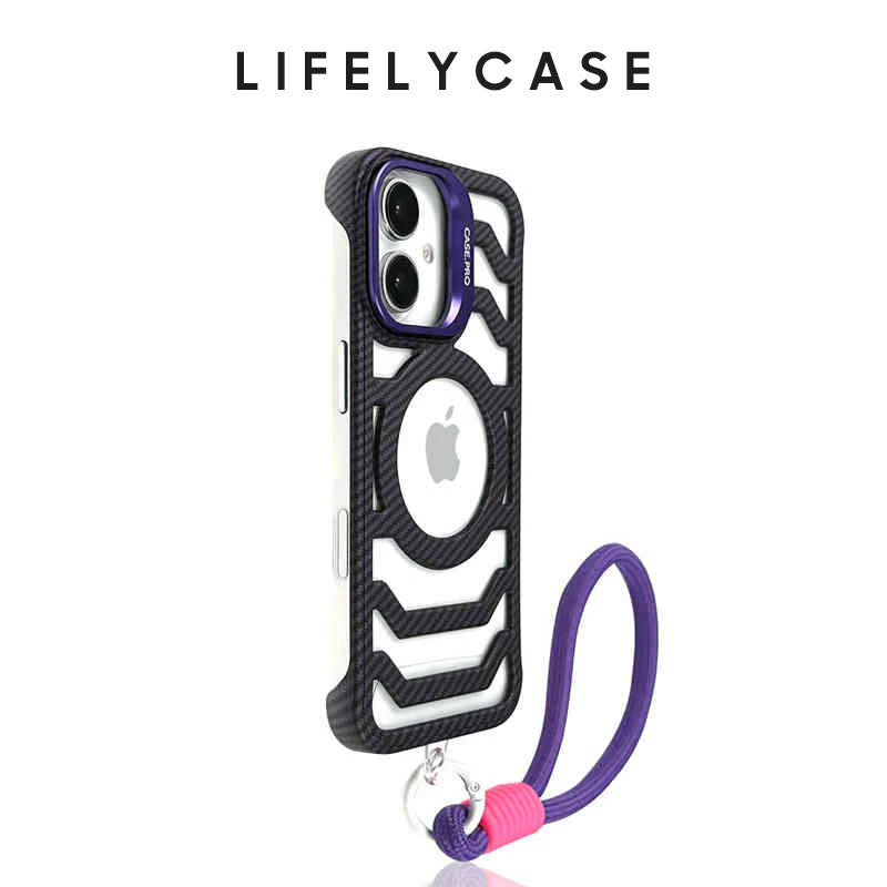 iPhone Lanyard Series | Lens Phone Holder Design Frameless Phone Case - Image 3