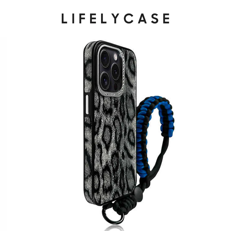 iPhone Lanyard Series | Fashion Leopard Print Phone Case - Image 3